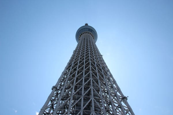 634 Meter ragt der Skytree in die Höhe.