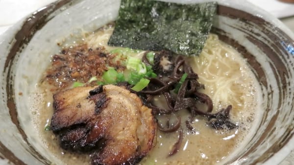 Tondaku Ramen im Bassanova in New York.