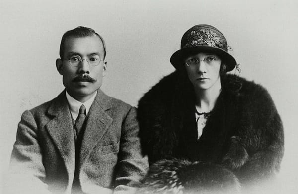 Masataka und Rita Taketsuru.