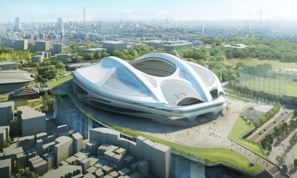 Dieser Stadionentwurf von Zaha Hadid bleibt eine Vision.