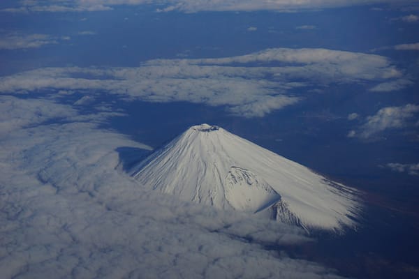 Am Tag des Berges wird auch er gefeiert: Der Fuji.