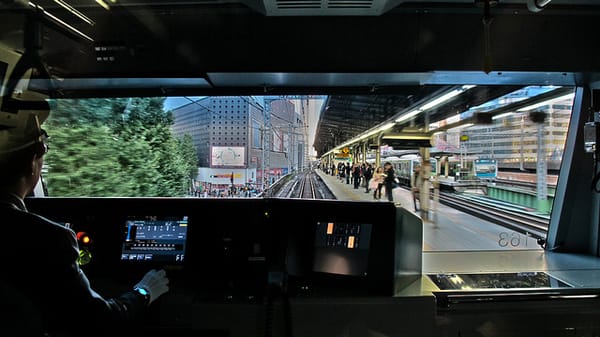 Die Yamanote-Linie in Tokio.