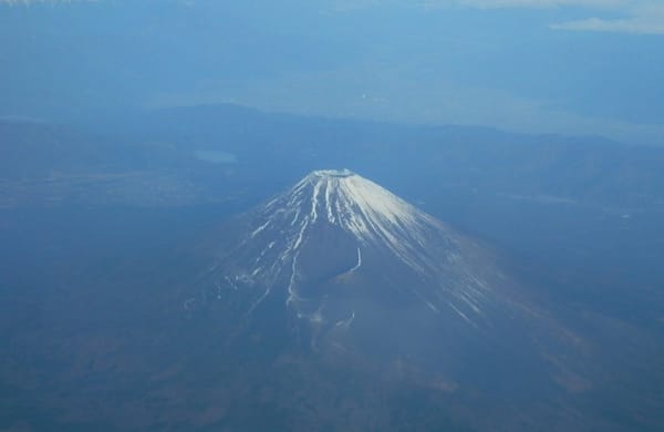 Schneemangel auf dem Fuji