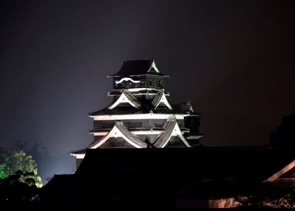 Lichtblick für die Kumamoto-Burg