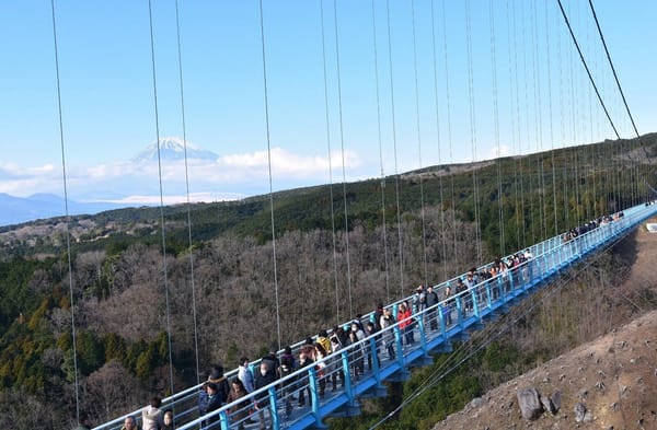 Eine Brücke für den Fuji