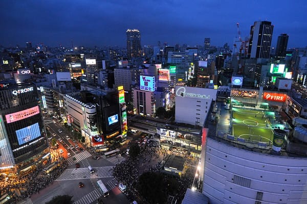 Shibuya in Tokio.