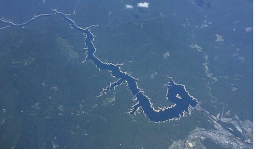 Der Drachen-Fluss in Japan