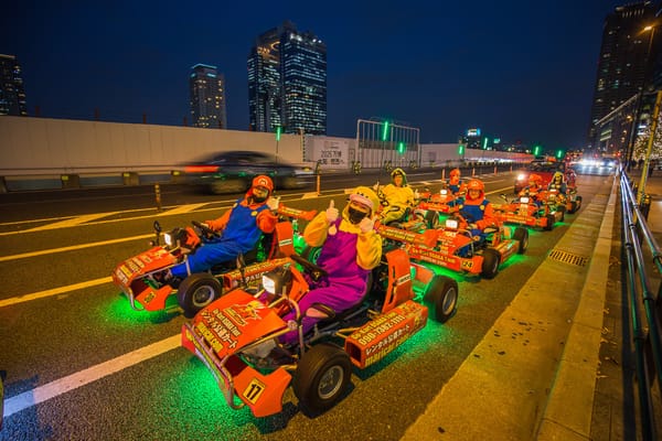 MariCar in Osaka.