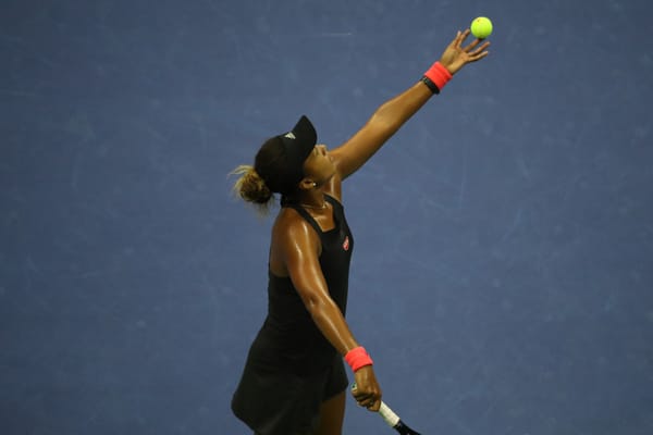 Eine Aufnahme von Naomi Osaka am vergangenen US-Open.