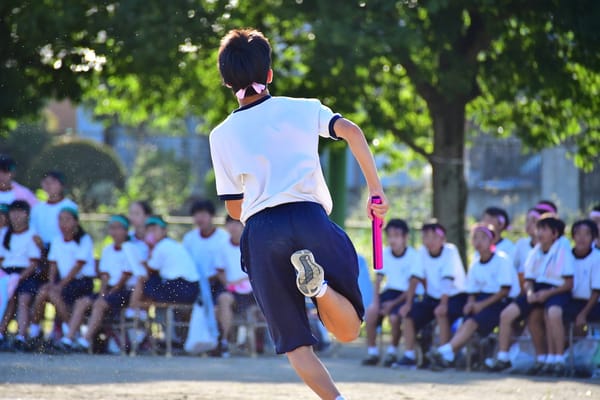 Sporttag in Japan.