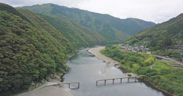 Japan von oben.