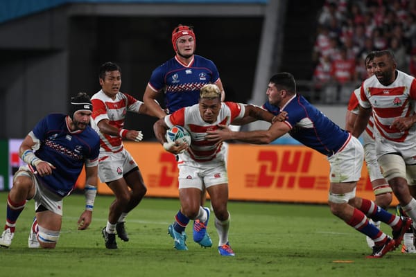 Japan im Einsatz am Rugby World Cup 2019.