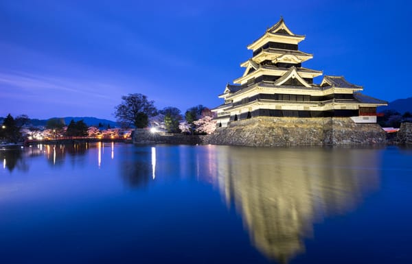 Die Burg von Matsumoto.