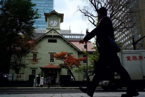 Der Clock-Tower in Sapporo.