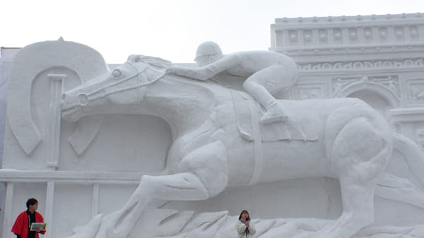 Kurz vor der grossen Krise: Das Sapporo-Schneefestival im Februar 2020.