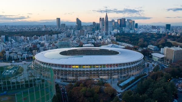 Das neue Olympiastadion wird während &quot;Tokyo 2020&quot; fast leer bleiben.