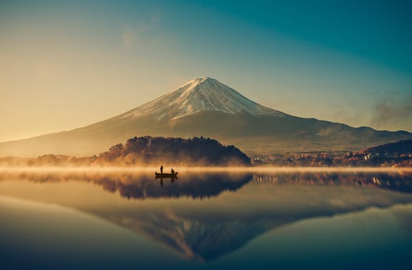 Morgenstunden beim Fuji.