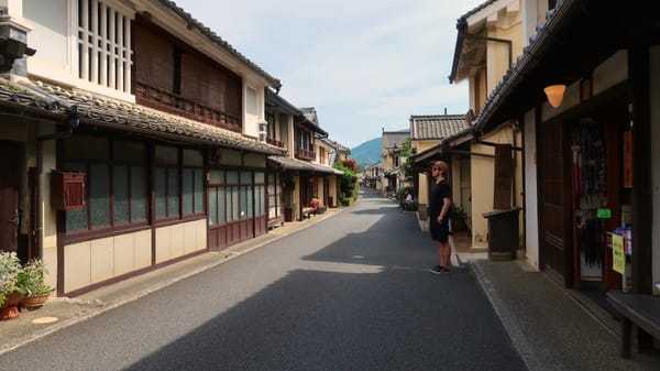 Einfach wunderschön: Die Altstadt von Uchiko.