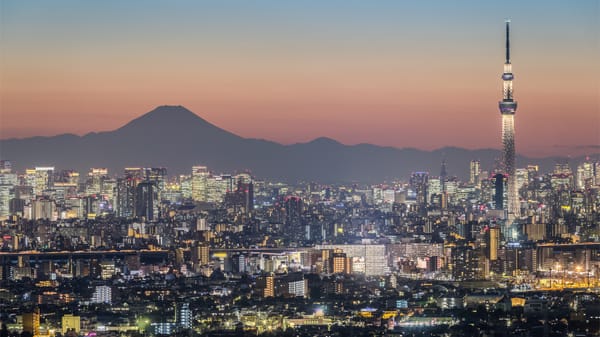 Der Fuji und der Skytree