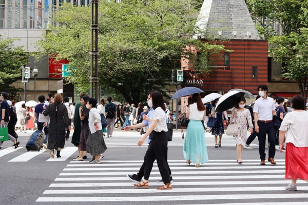 Auch Japan gewöhnt sich an das Leben mit Corona: Tokio am 29. Juni 2022.