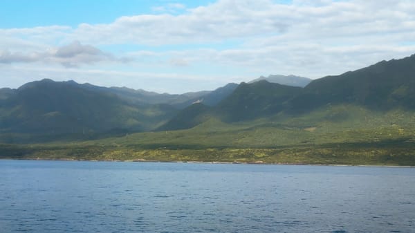 Yakushima ist eine Insel der hohen Berge.