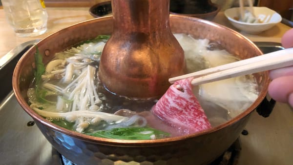 Shabu-Shabu mit Yonezawa-Rindfleisch