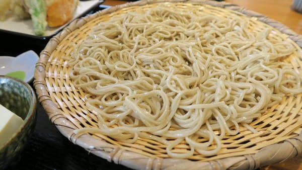 Towari-Soba im Restaurant Mizunokaze in Fujikawaguchiko.