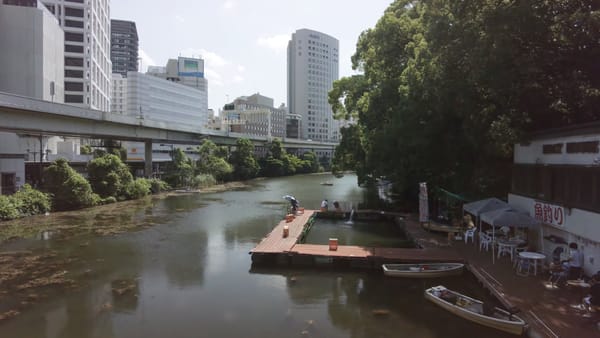 Das Fischerhaus am Benkei-Graben in Tokio.