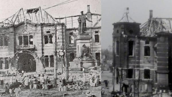 Als Tokios Wahrzeichen in Schutt und Asche fiel